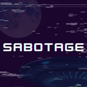 Cover for novel 'Sabotage.'